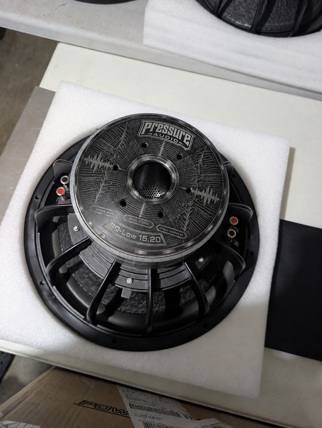 SQ-Low 15.2D cast basket and motor assembly